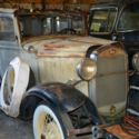 1931 FORD MODEL A SEDAN SITTING IN BARN FOR 30+ YEARS ALL ORIGINAL NEEDS TLC