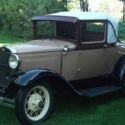 1931 Ford Model A Sport Coupe,  rumble seat