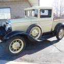 1931 Ford Model A Truck Budd cab steel roof original restored NICE!