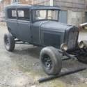 1931 ford Model A Tudor sedan hot rod rat rod project