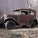 1931 Ford Model A Tudor sedan rat rod hot rod project car. Ratrod Hotrod