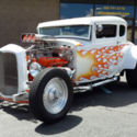 1931 FORD STREETROD 5 WINDOW COUPE  -ALL STEEL W/ GLASS D -340CI-V8 W/ 4 SPEED -