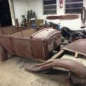 1931 Model A Ford Phaeton NOS ? RUST FREE BODY Original Storage Car (England)rat