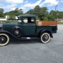 1931 Model A Pickup Wide Bed Hard Top Restored Steel Bed Plate