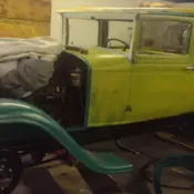 1931 Packard 833 Green only year wipers went side to side 466