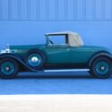 1931 Packard 840 Convertible Green RWD Manual Deluxe