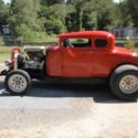 1931/32 ford model a hotrod  coupe ratrod/hotrod/prostreet/ STEEL reduced READ
