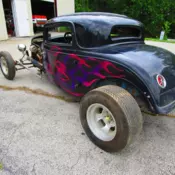 1932 ALL STEEL METAL Ford 3 WINDOW Coupe / GOOD TITLE