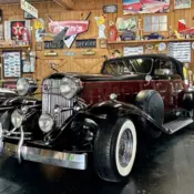 1932 Cadillac Model B Coupe Black 2 dr convertible