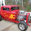 1932 Ford 3 Window Coupe Street Hot Rod Supercharged 350 4 Bolt Crate Motor