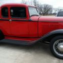 1932 Ford 5 Window Coupe Model B Excellent Not Chopped Rare Find All Steel Body