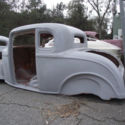 1932 Ford 5-window vintage &quot;American Graffiti&#039; fiberglass replica with 2&quot; chop