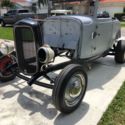 1932 Ford Cabriolet sitting on a original boxed Henry steel frame