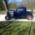 1932 Ford COUPE 3 WINDOW-350 Chev-Supercharger-Auto-GORGEOUS