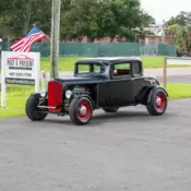 1932 Ford Coupe Big Block V8, Classic Hot Rod Black
