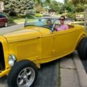 1932 Ford Coupe Roadster 32 deuce street hot rod convertible 283 auto milner