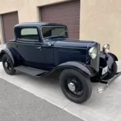 1932 Ford Deluxe 3 Window Coupe Restored Original Flathead 1933 1934 1935 1936