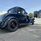 1932 Ford Five Window Couple , Old Hot Rod , Flathead Washington Blue