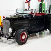 1932 Ford Hi-Boy All Steel Roadster With Top, SBC, Auto, High Quality Build