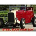 1932 FORD HIGH BOY, BURGUNDY/CREAM with 4,400 Miles available now!
