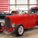 1932 Ford Hot Rod  4232 Miles Red Coupe 350cid V8 Automatic