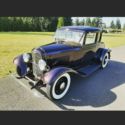 1932 Ford Model 18 Coupe Black RWD Manual 5 Window