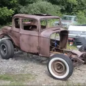 1932 Ford Model 18 Coupe Brown
