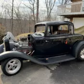 1932 Ford Model B Coupe Black