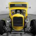 1932 Ford Model B Yellow RWD Manual 5 Window