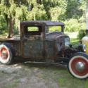 1932 Ford Pickup Hot Rod Rat Rod Model A Powered Must See Chopped and Channeled