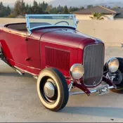 1932 Ford Roadster Convertible Red