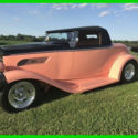 1932 Ford Roadster Coupe 350 V8 350 Chevy Auto No Rust Fiberglass Body BU Cam