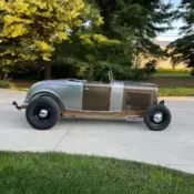1932 Ford Roadster (Roller, No Drivetrain) TCI Chassis Brookville Body