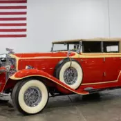 1932 Nash Special Eight  94781 Miles Red and Cream  322ci V8 3-Speed
