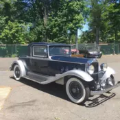 1932 Packard 902 Coupe Blue