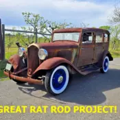 1932 Plymouth 4-Door PB Sedan PROJECT VEHICLE Flat Head RAT ROD? BILL OF SALE!