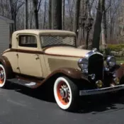 1932 Plymouth Model PB Brown Rumble Seat