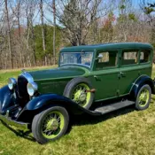 1932 Plymouth Model PB Green Stainless