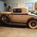 1933 CHRYSLER CT 80 RUMBLE SEAT COUPE   NO RESERVE