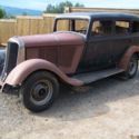 1933 DODGE SIX SERIES 4DR SEDAN PROJECT VERY SOLID DESERT METAL