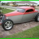 1933 Ford 2-Door 3-Window Chopped Coupe,2,500 Miles on Rebuild, A/C