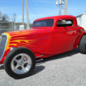 1933 Ford 3 Window Coupe Streetrod,396 Big Block,Auto.Red/Tan Leather,MUST SEE!!