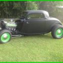 1933 Ford 3 Window Hot Rod,396 Big Block Chevy,Muncie Manual, RWD, Coupe