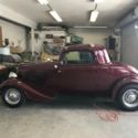 1933 Ford 3 Window Steel Deluxe Coupe