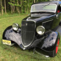 1933 Ford all HENRY STEEL 3 window Coupe 70&#039;s True Hot Rod scta 3w 33 34 1934
