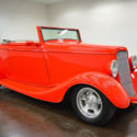 1933 Ford Cabriolet  18030 Miles RED  350