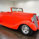 1933 Ford Cabriolet  18030 Miles RED  350 Turbo 350 Automatic