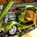 1933 Ford Coupe All Steel Award Winning Hot Rod Known As "LEETHL"