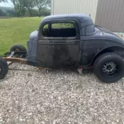 1933 Ford Coupe Black