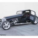 1933 Ford Custom Zippers Motors Hot Rod Coupe Very Unique COOL